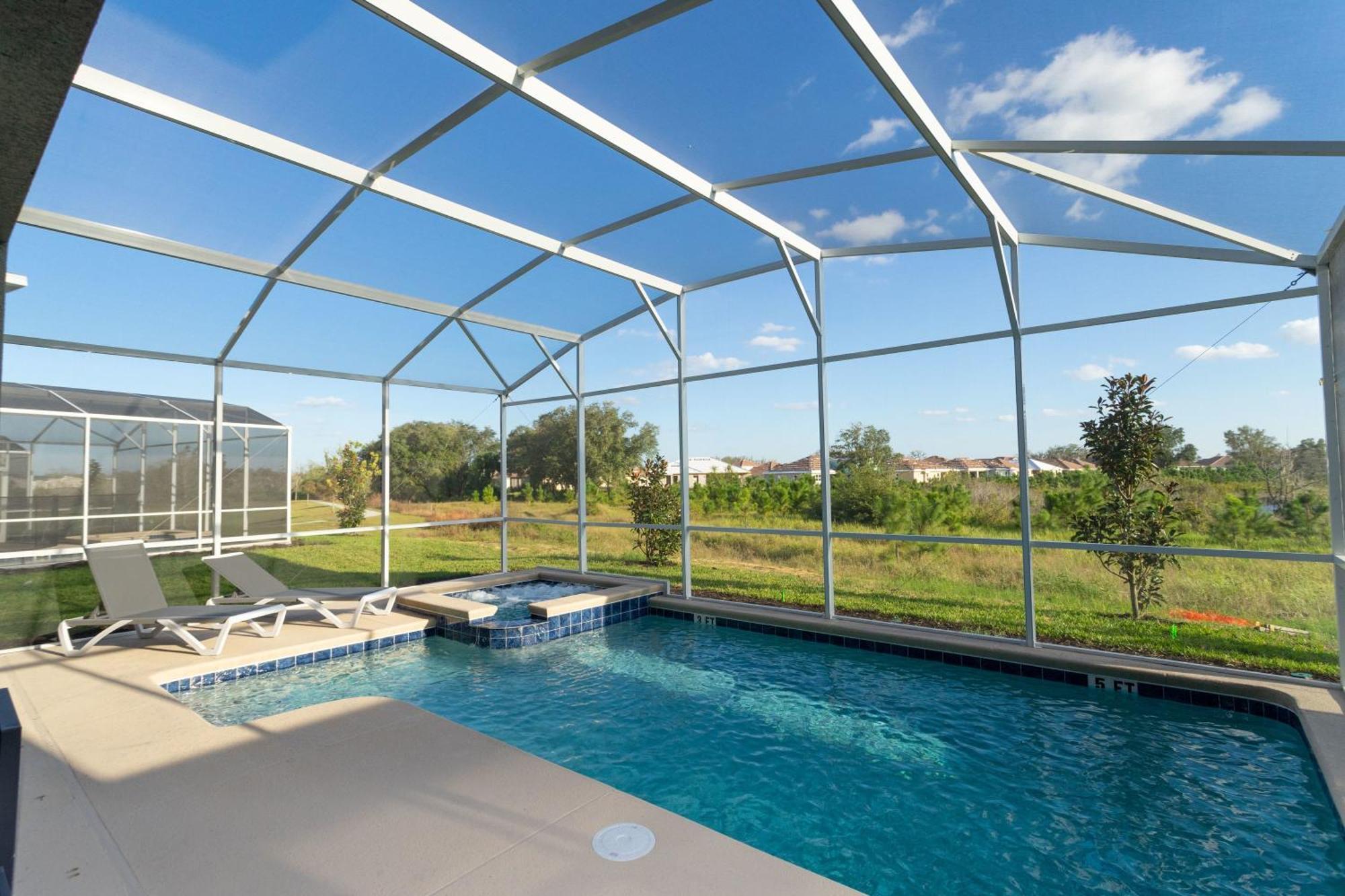 Gorgeous 6 Bd Sf Close To Disney W/ Pool @ Champions Gate Resort 712 キシミー エクステリア 写真